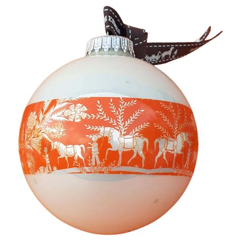 Hermes Christmas Ornament 